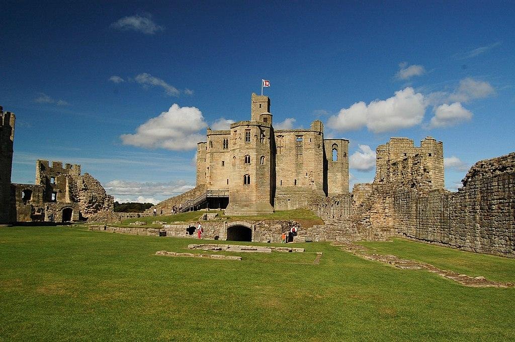 Warkworth Castle interior