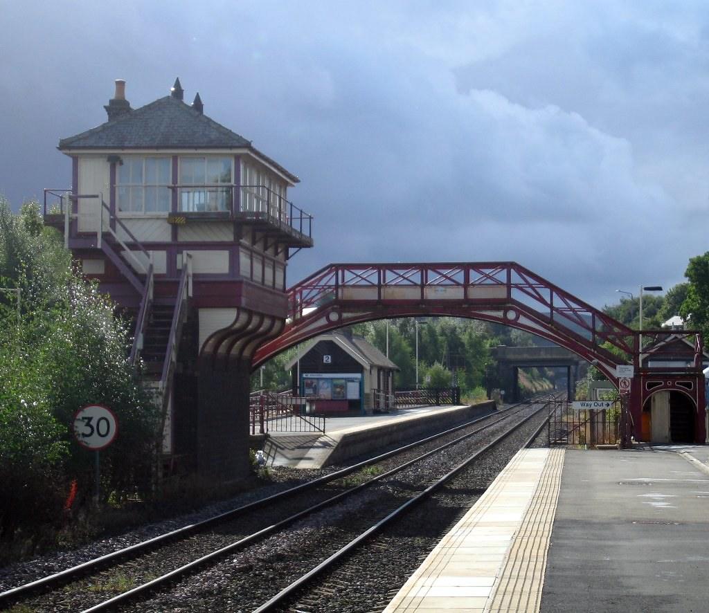 Haltwhistle station, circa 2009